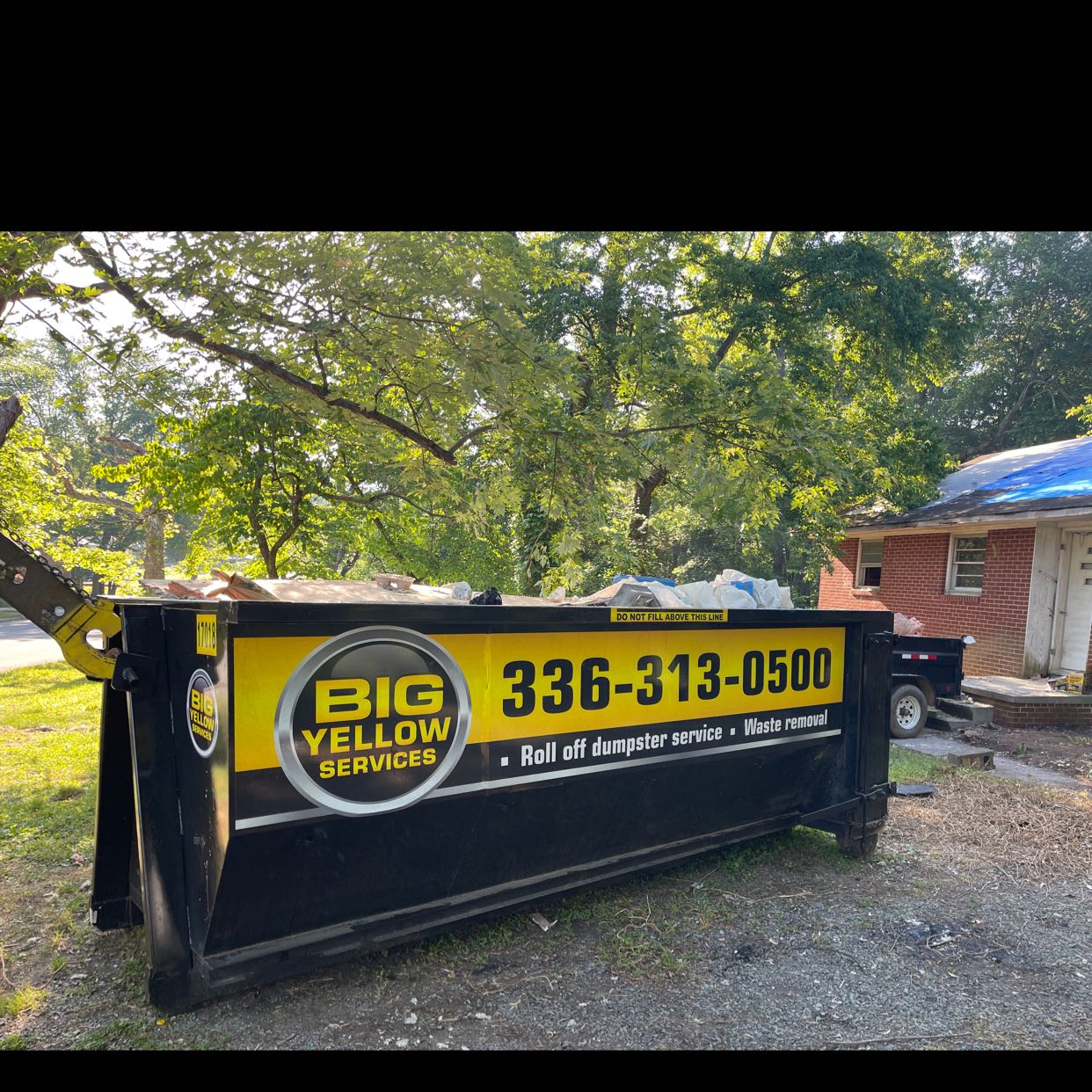 A-1933 Wilkins Street Burlington, NC 27217 Terms of Use | Roll-Off Dumpster Rentals | Big Yellow Services